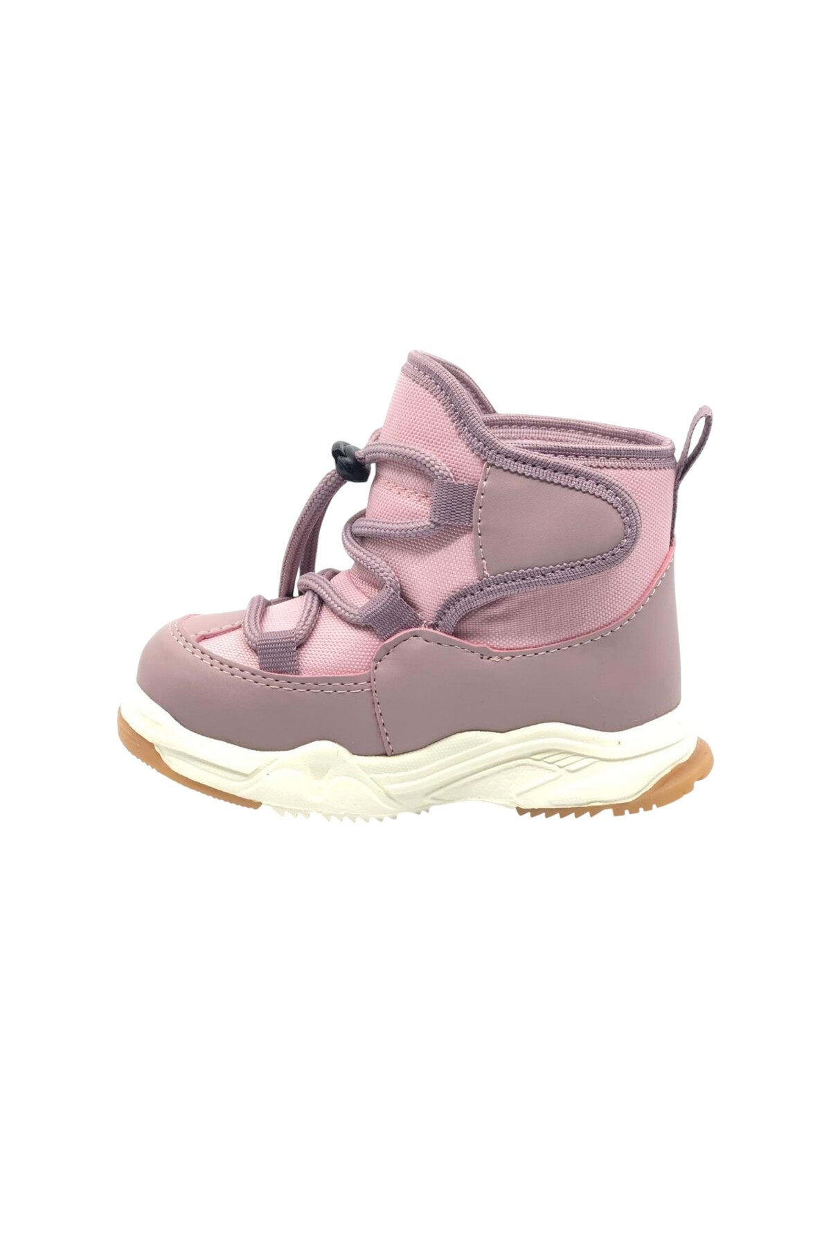 Bull 22-30 Numara Kız Çocuk Pudra Renk Anatomik Tabanlı İçi Kürklü Destekli Bot / Beden : 28 / Cinsiyet : Kadın / Kız