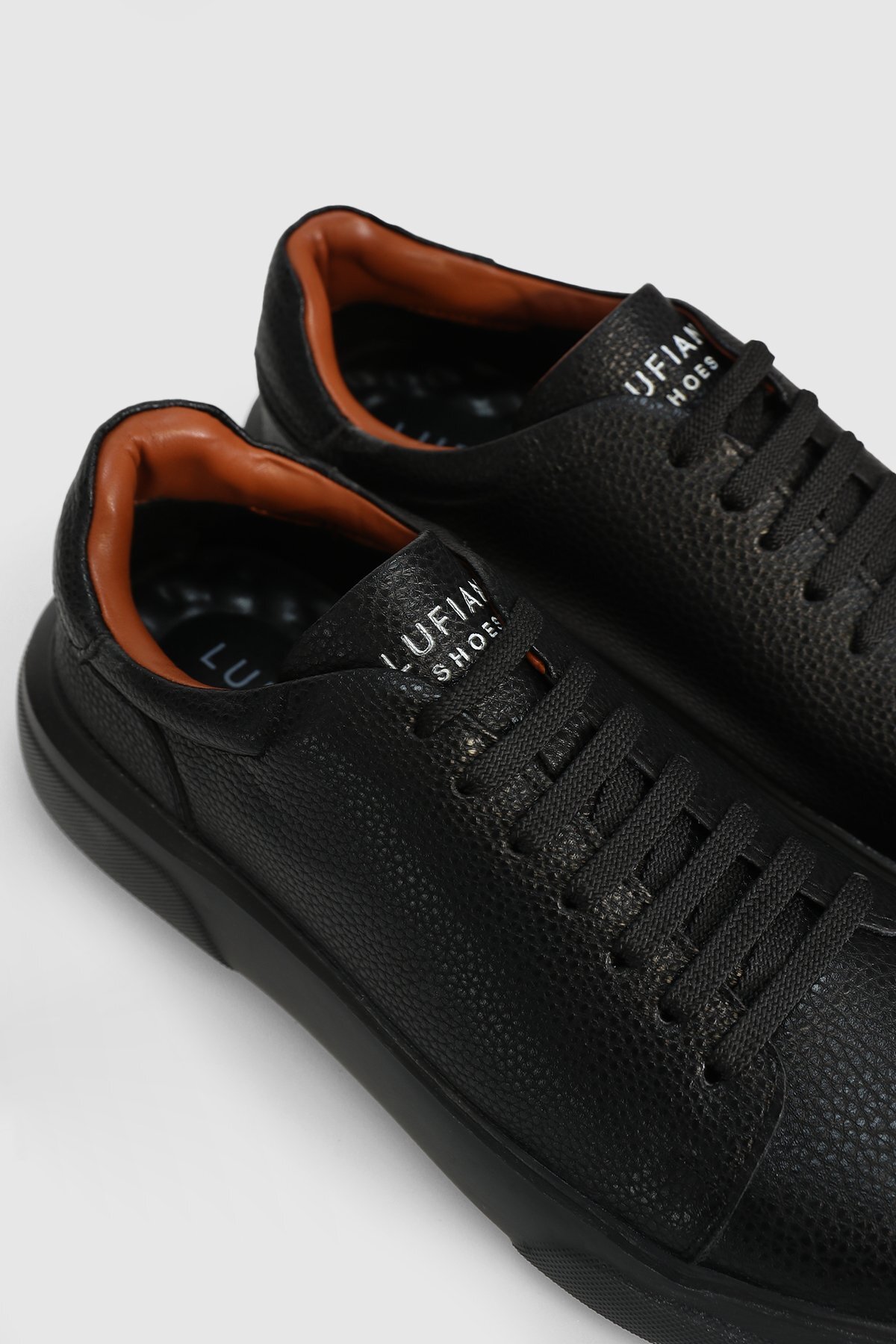 Tommy Erkek Deri Sneaker Ayakkabı Siyah / Beden : 41 / Cinsiyet : Erkek