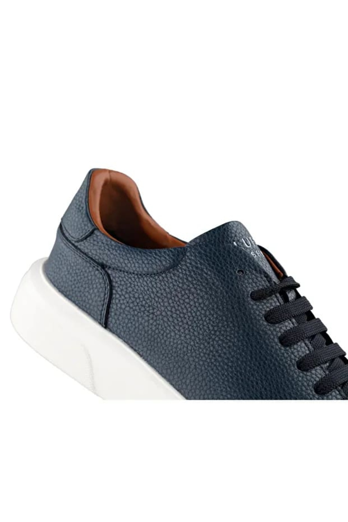 Tommy Erkek Deri Sneaker Ayakkabı Lacivert / Beden : 44 / Cinsiyet : Erkek