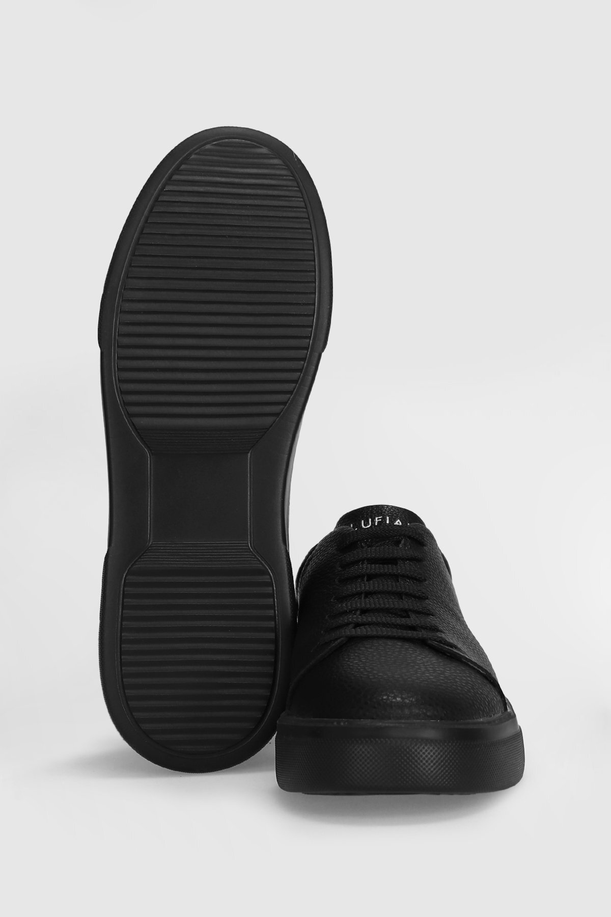 Tommy Erkek Deri Sneaker Ayakkabı Siyah / Beden : 41 / Cinsiyet : Erkek