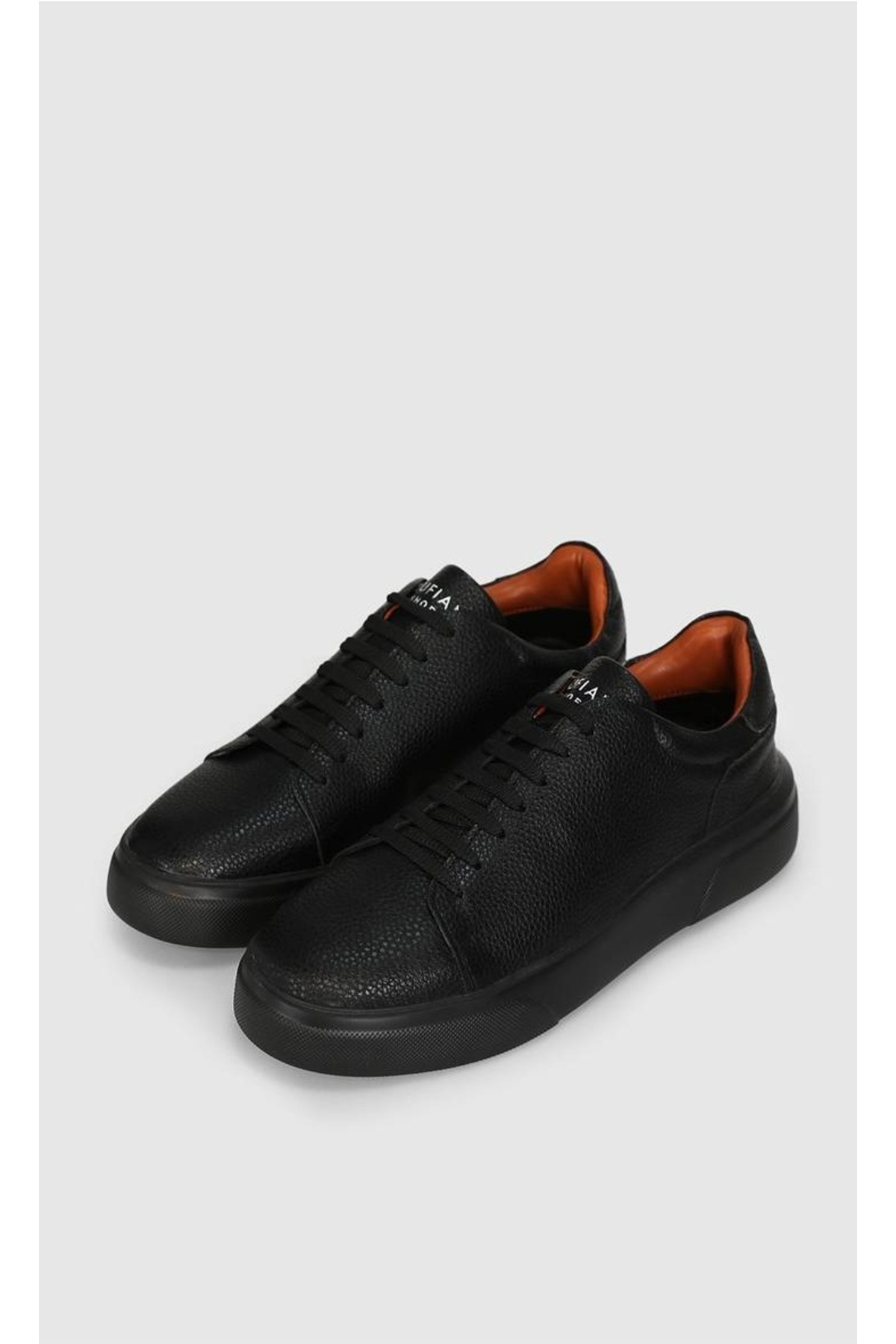 Tommy Erkek Deri Sneaker Ayakkabı Siyah / Beden : 41 / Cinsiyet : Erkek