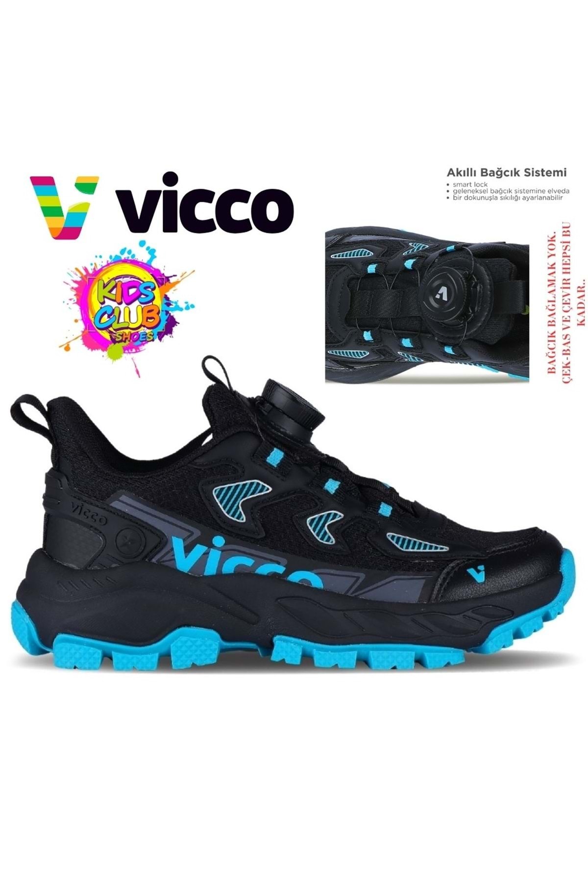 869.F24K474 Bard Filet Phylon Trekking Siyah-Beyaz Çocuk Spor Ayakkabı / Beden : 31 / Cinsiyet : Unisex