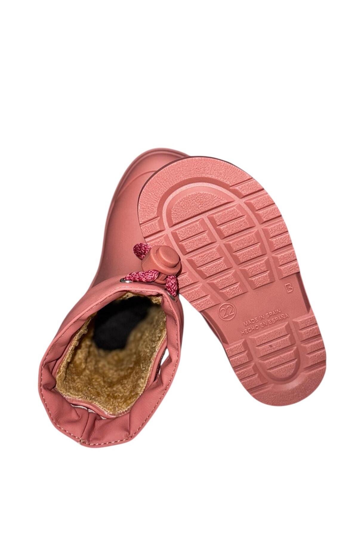 MENDİ BORREGUITO KÜRKLÜ FRAMBUAZ BOT / Beden : 26 / Cinsiyet : Unisex