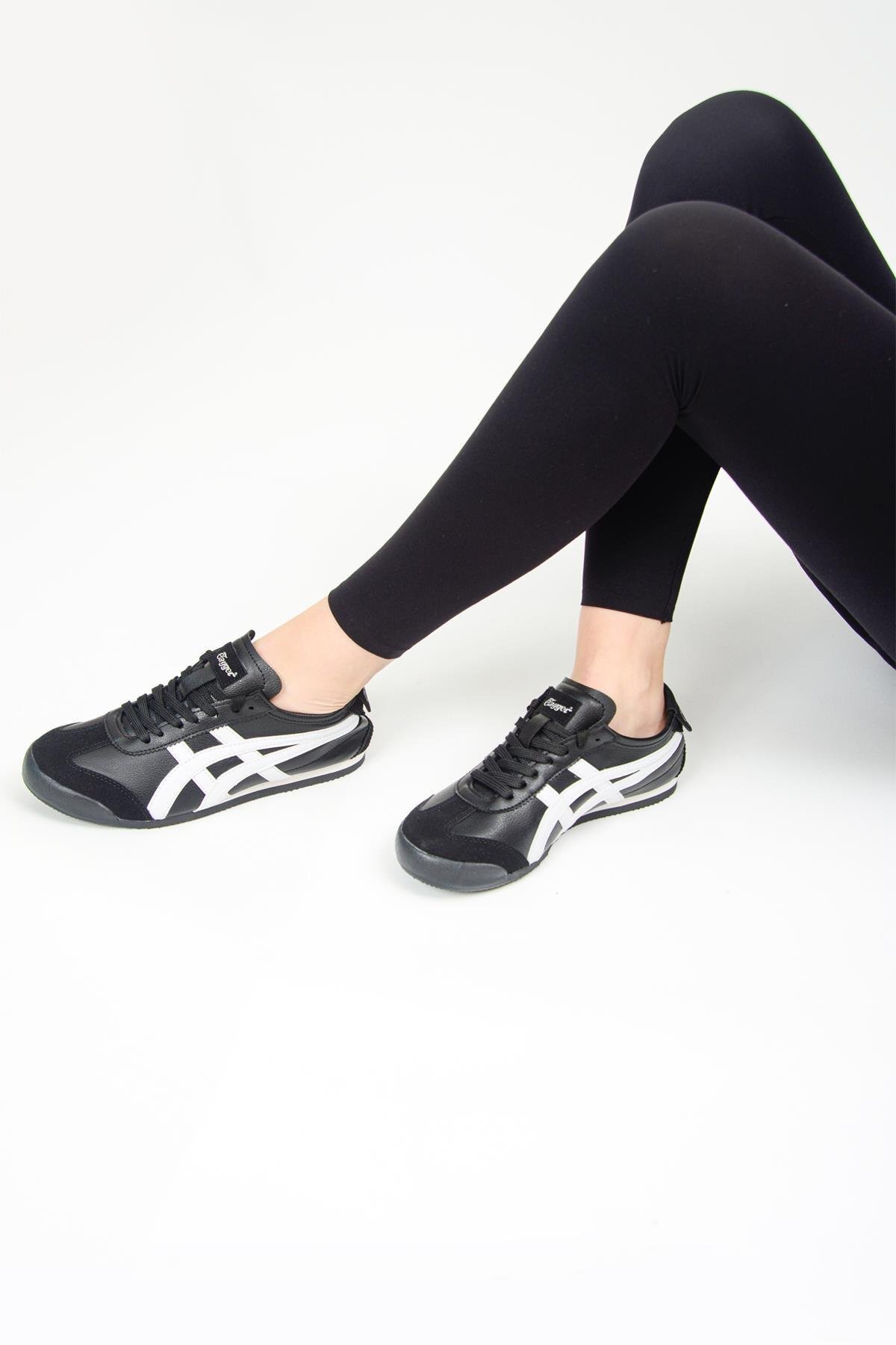 Siyah Beyaz 36-41 Unisex Günlük Spor Ayakkabı / Beden : 38 / Cinsiyet : Kadın / Kız