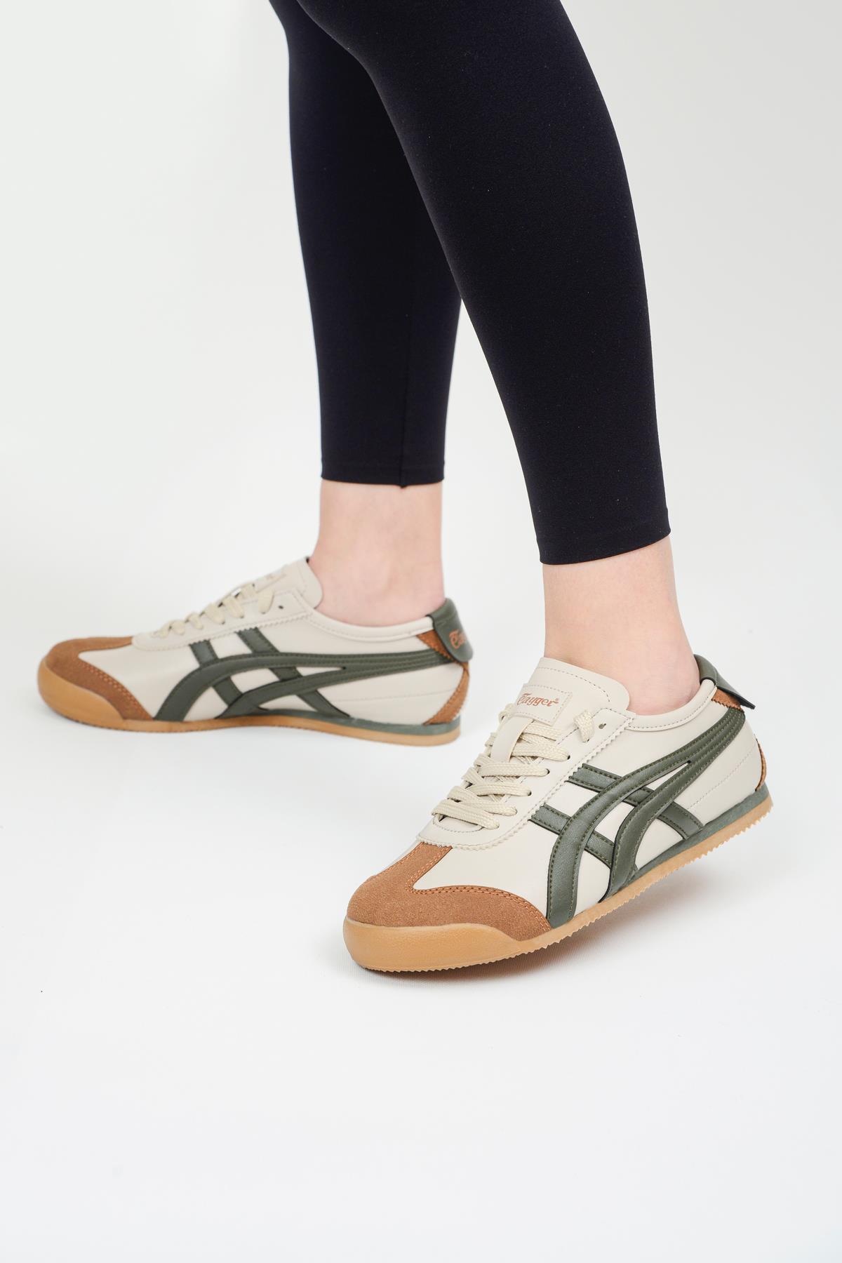 Bej Haki 36-41 Unisex Günlük Spor Ayakkabı / Beden : 41 / Cinsiyet : Kadın / Kız