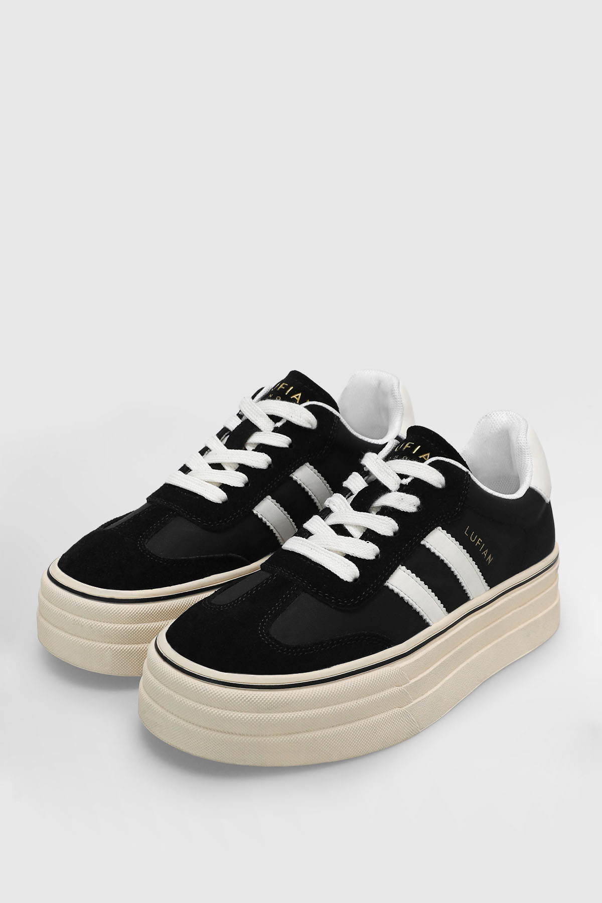 121230025 ANGELA Kadın Sneaker Ayakkabısı Siyah Beyaz / Beden : 37 / Cinsiyet : Kadın / Kız