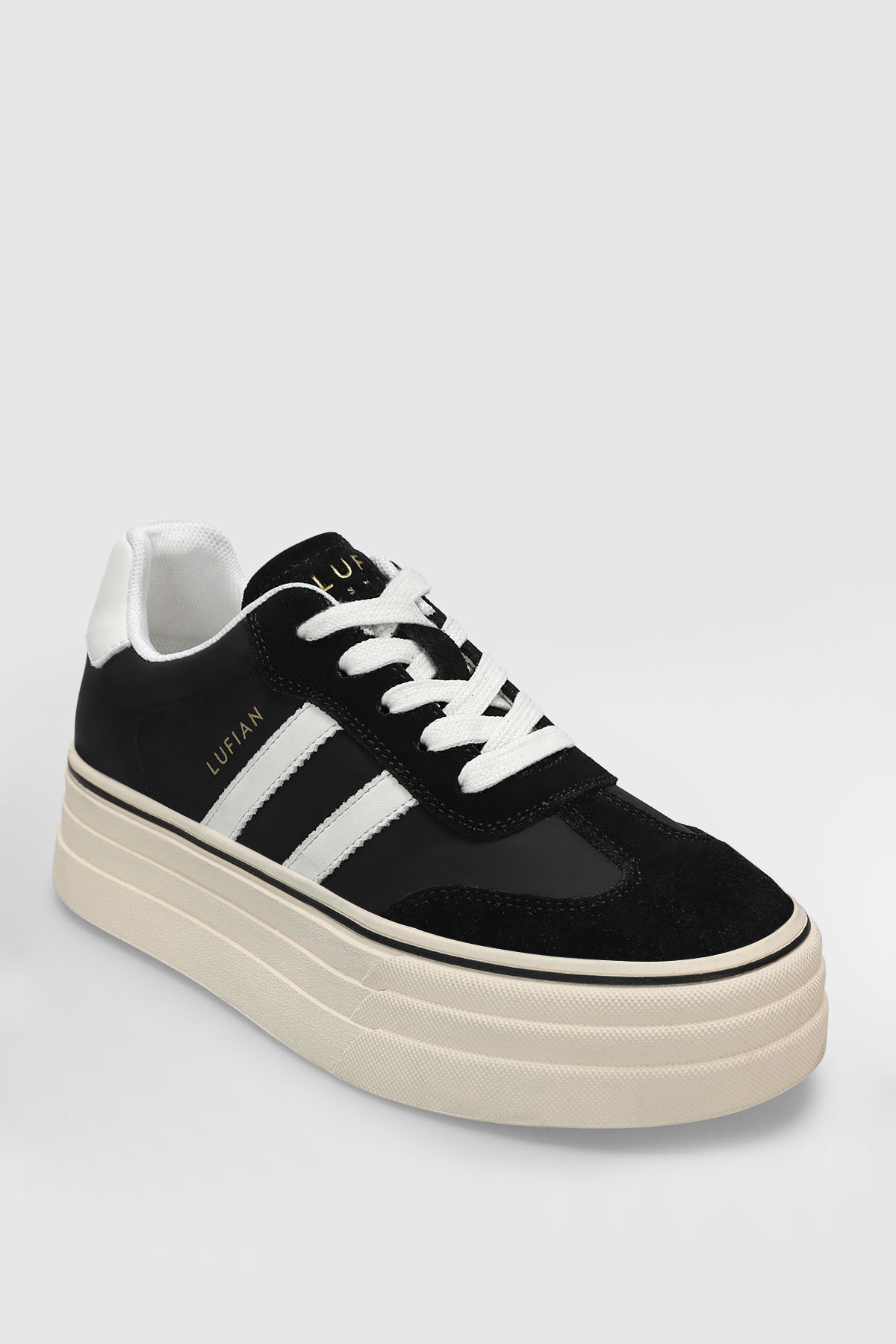 121230025 ANGELA Kadın Sneaker Ayakkabısı Siyah Beyaz / Beden : 37 / Cinsiyet : Kadın / Kız