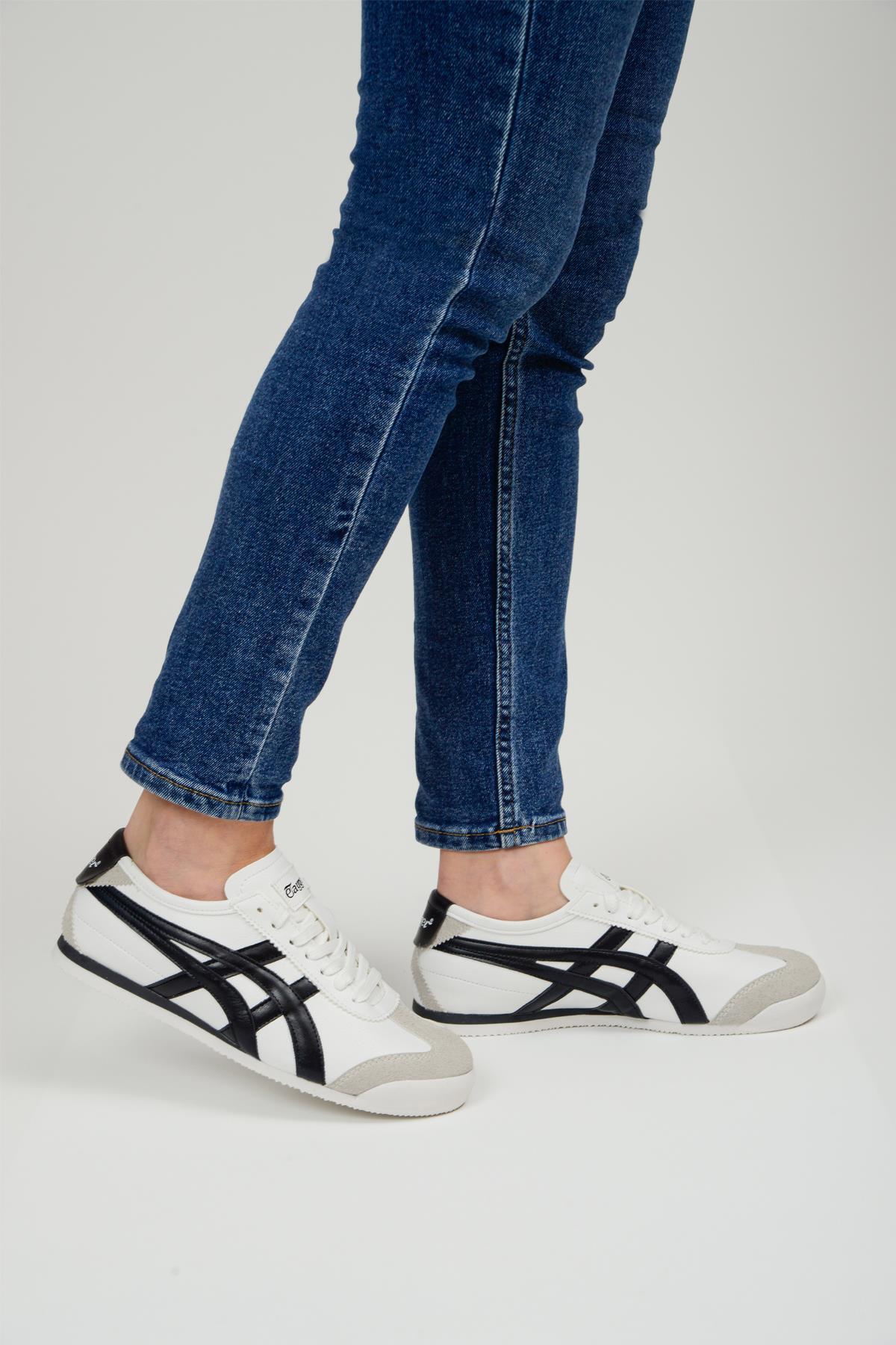 Beyaz Siyah 40-45 Unisex Günlük Spor Ayakkabı / Beden : 42 / Cinsiyet : Erkek