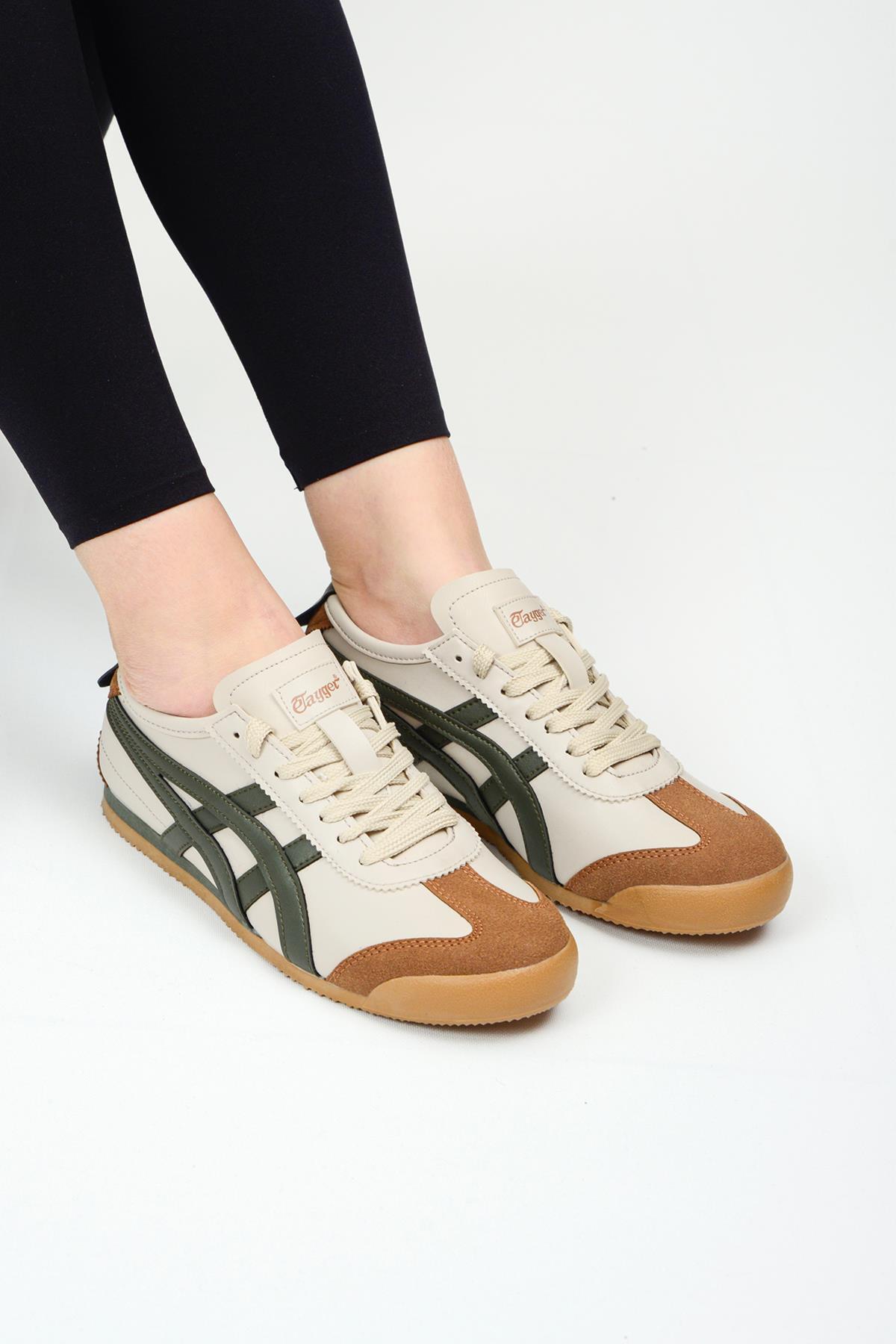 Bej Haki 36-41 Unisex Günlük Spor Ayakkabı / Beden : 36 / Cinsiyet : Kadın / Kız