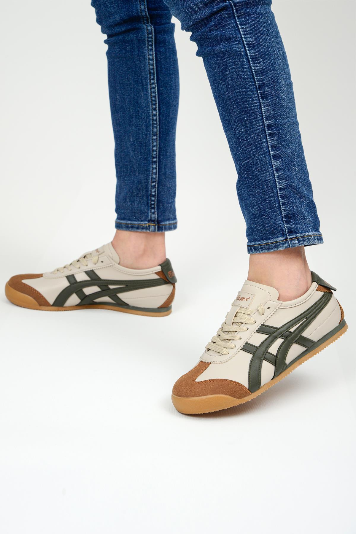 Bej Haki 36-41 Unisex Günlük Spor Ayakkabı / Beden : 40 / Cinsiyet : Kadın / Kız