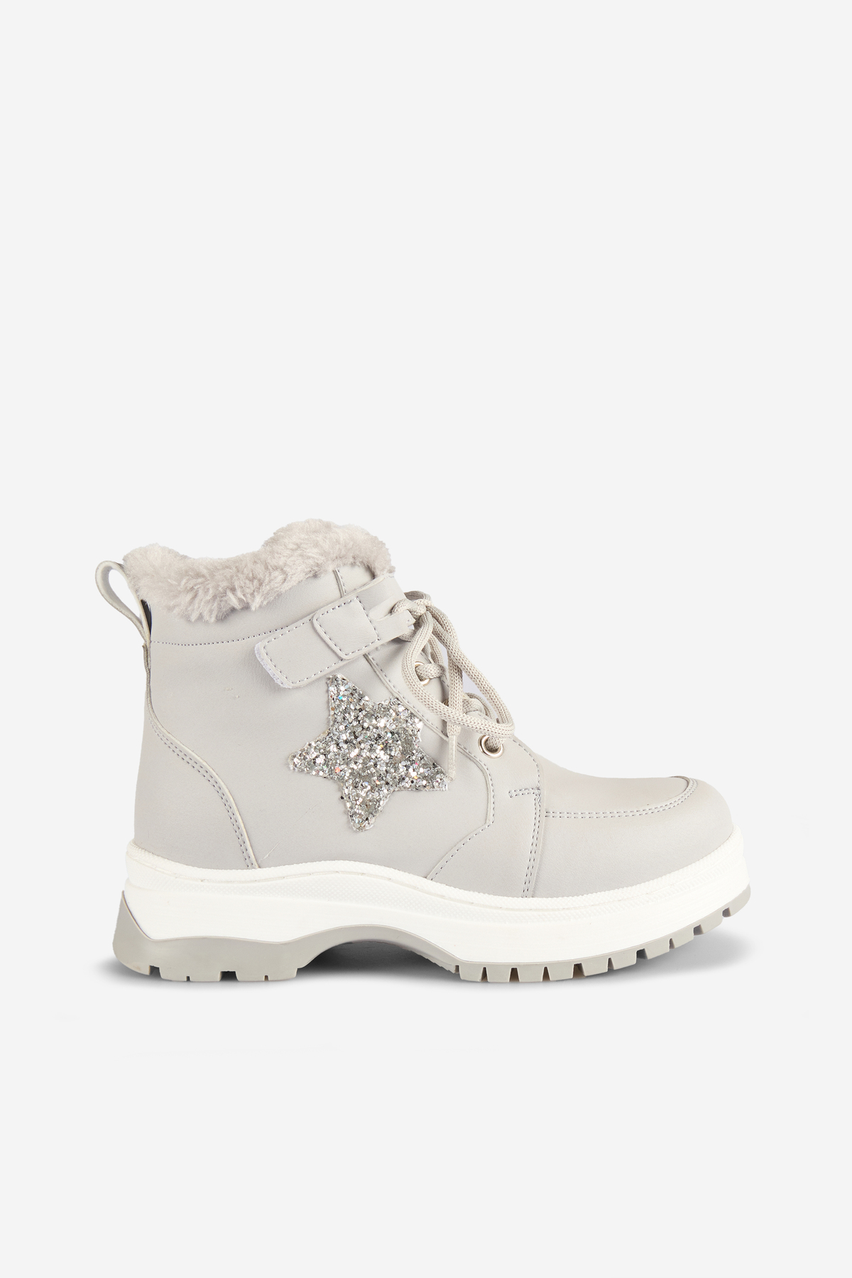 Punto Kürklü Kız Çocuk Gri Bot / Beden : 34 / Cinsiyet : Kadın / Kız