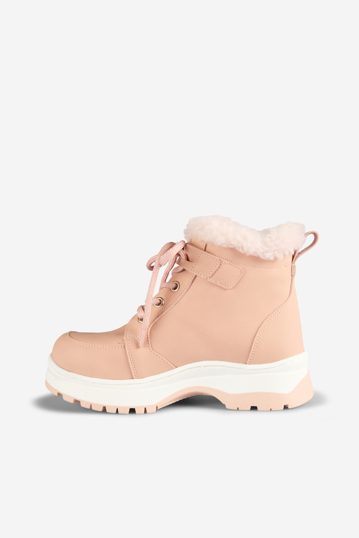 Punto Kürklü Kız Çocuk Pudra Bot / Beden : 34 / Cinsiyet : Kadın / Kız