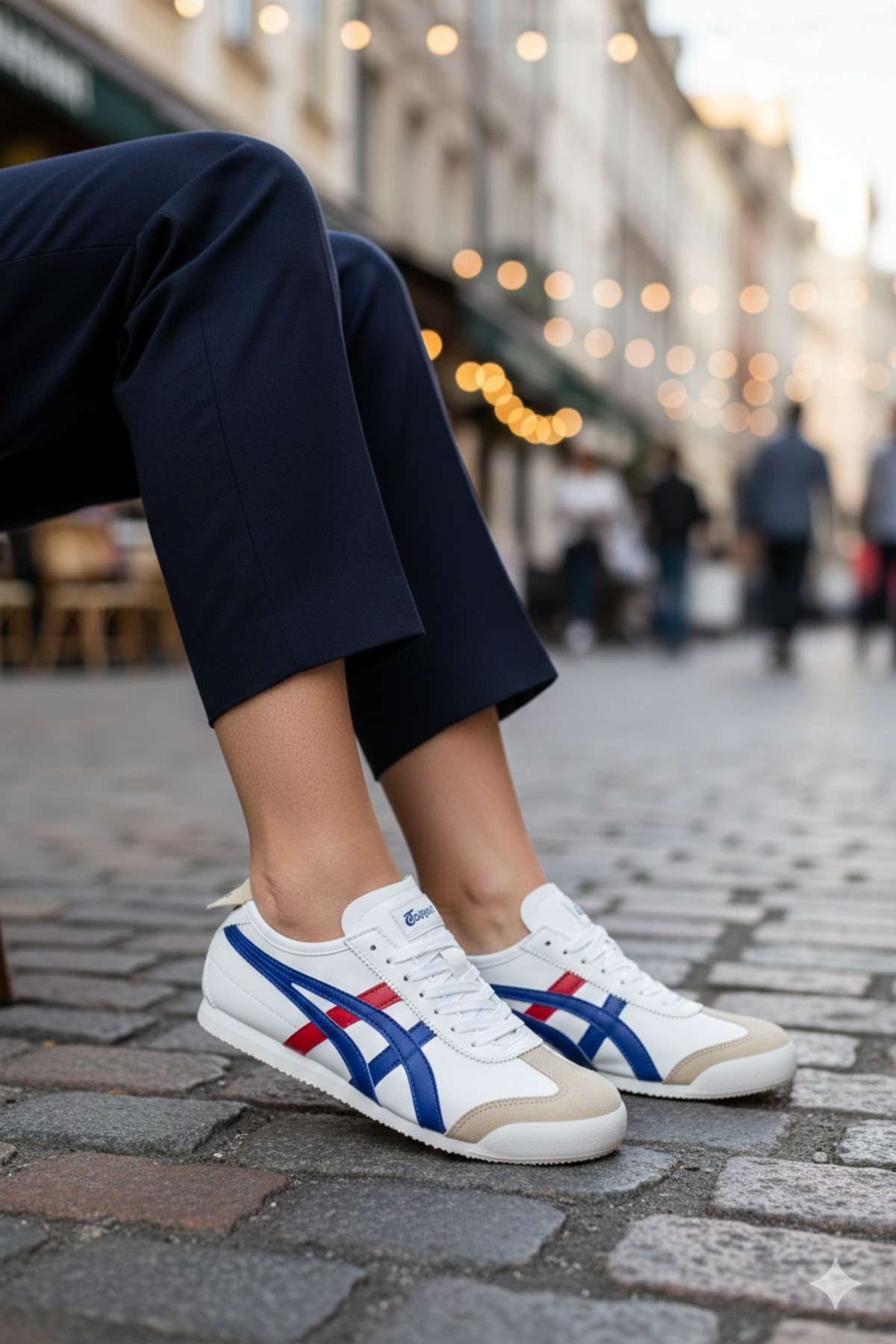 Beyaz Mavi Kırmızı Unisex Sneaker Günlük Spor Ayakkabı / Beden : 44 / Cinsiyet : Kadın / Kız