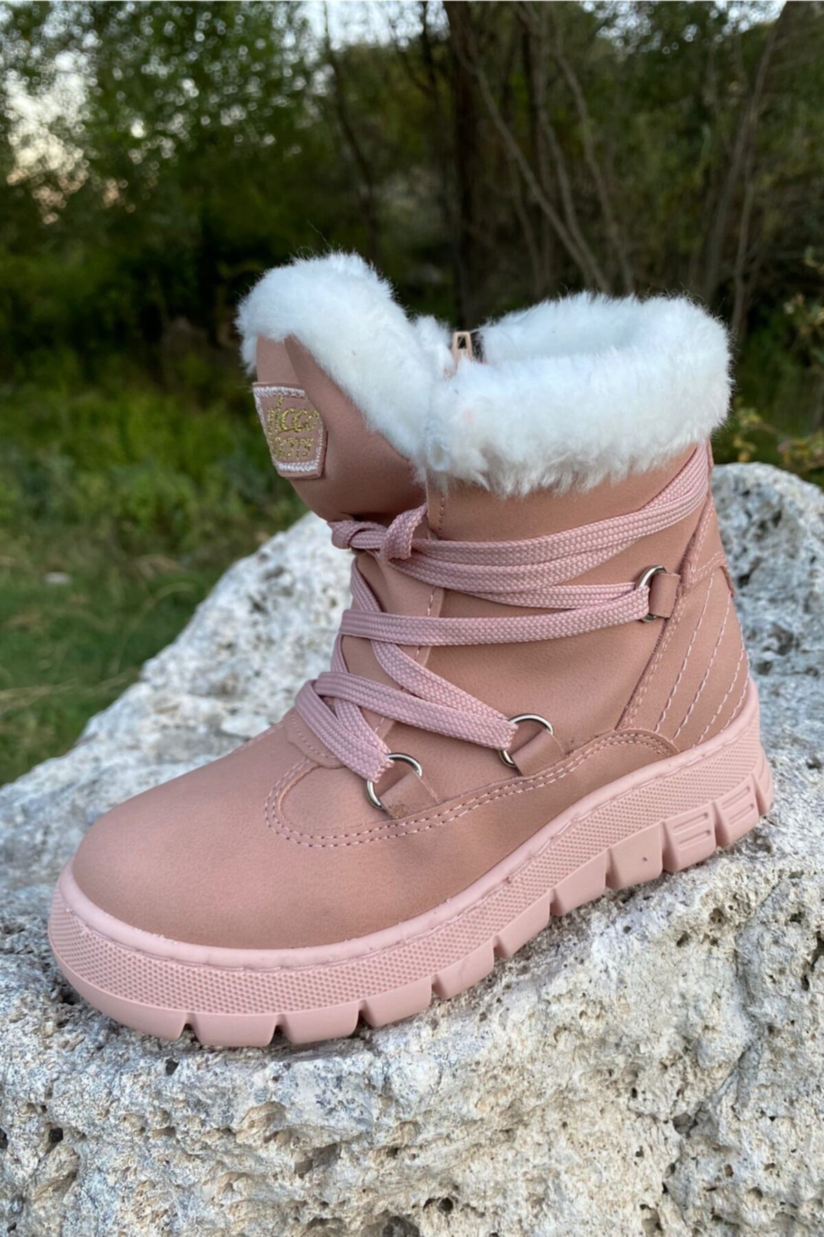 Anatomik Tabanlı Içi Peluşlu Günlük Bot / Beden : 29 / Cinsiyet : Kadın / Kız