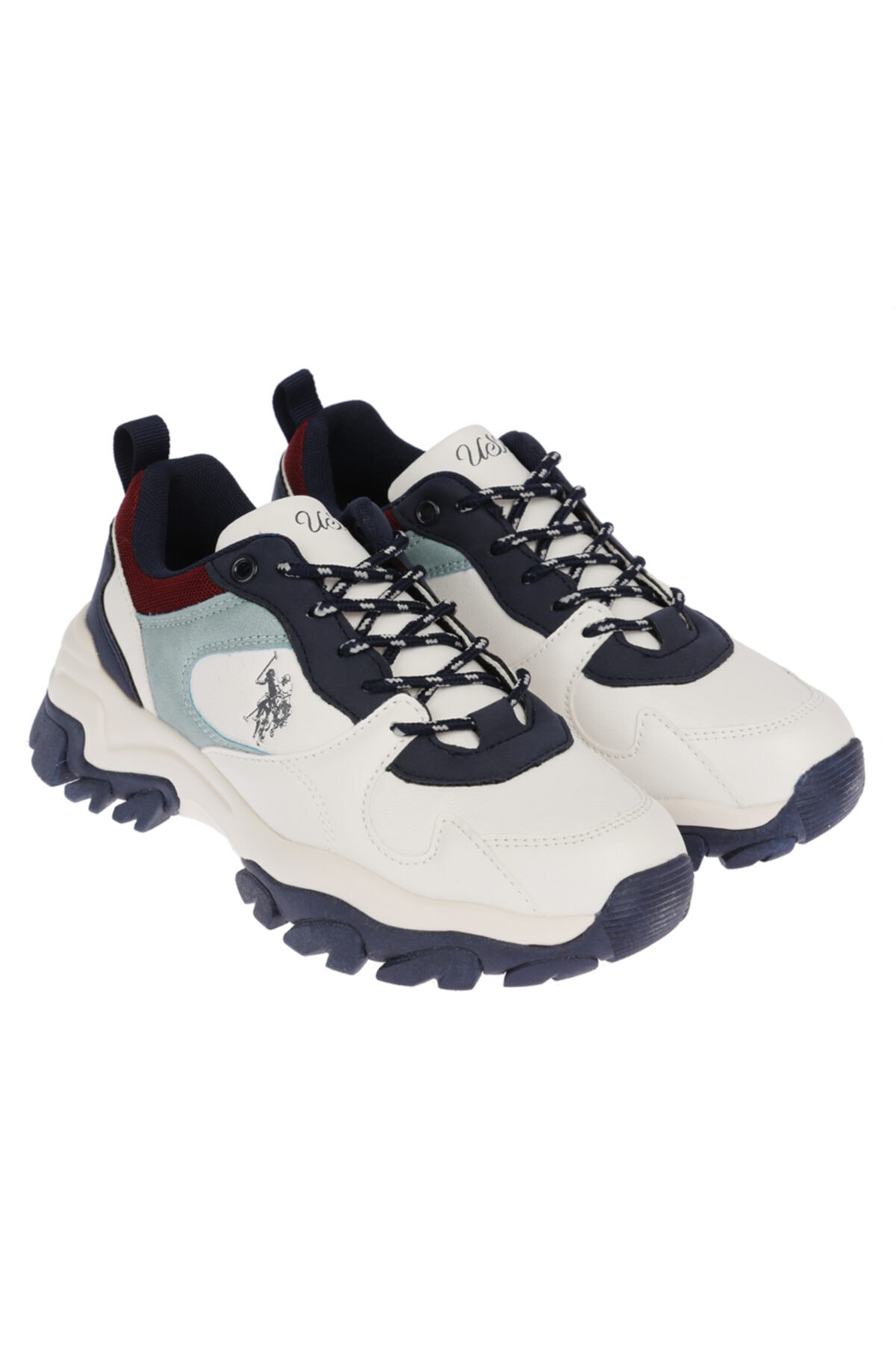 Beyaz - U.s.polo Assn. 100551452 Tracky Bayan Ayakkabı / Beden : 37 / Cinsiyet : Kadın / Kız