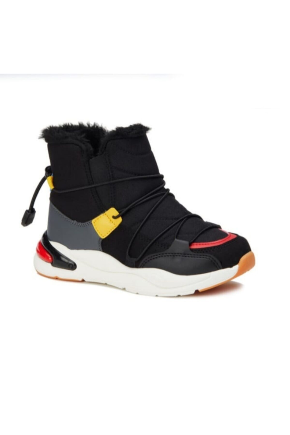 Pablo Siyah Içi Kürklü Erkek Çocuk Ultra Hafif Ortopedik Bot / Beden : 34 / Cinsiyet : Erkek
