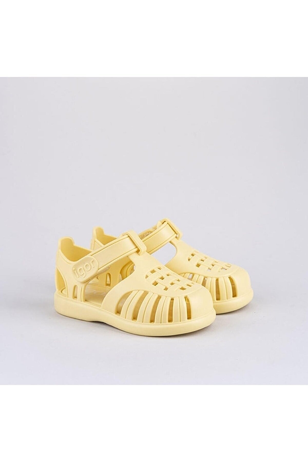 S10271 Tobby Solıd Çocuk Sandalet Vanilya / Beden : 25 / Cinsiyet : Unisex