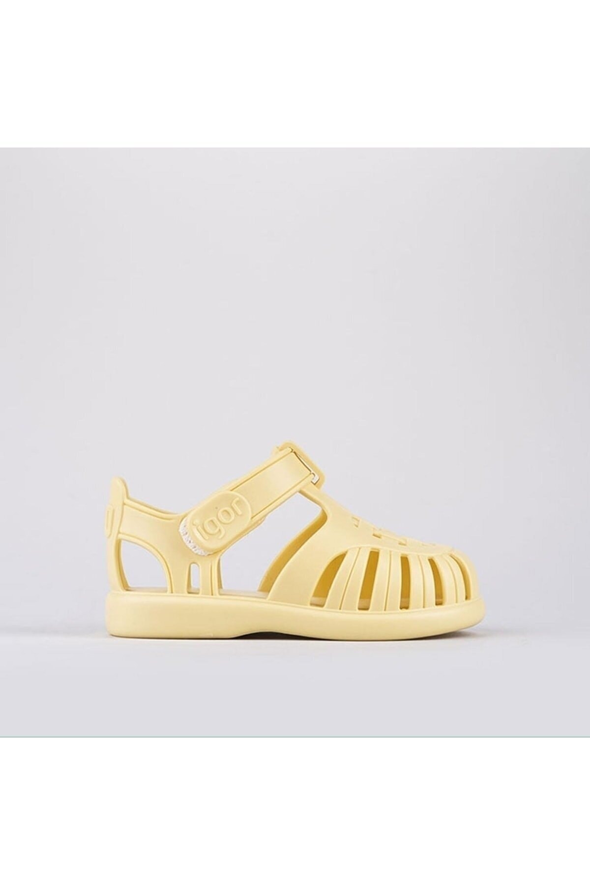 S10271 Tobby Solıd Çocuk Sandalet Vanilya / Beden : 24 / Cinsiyet : Unisex