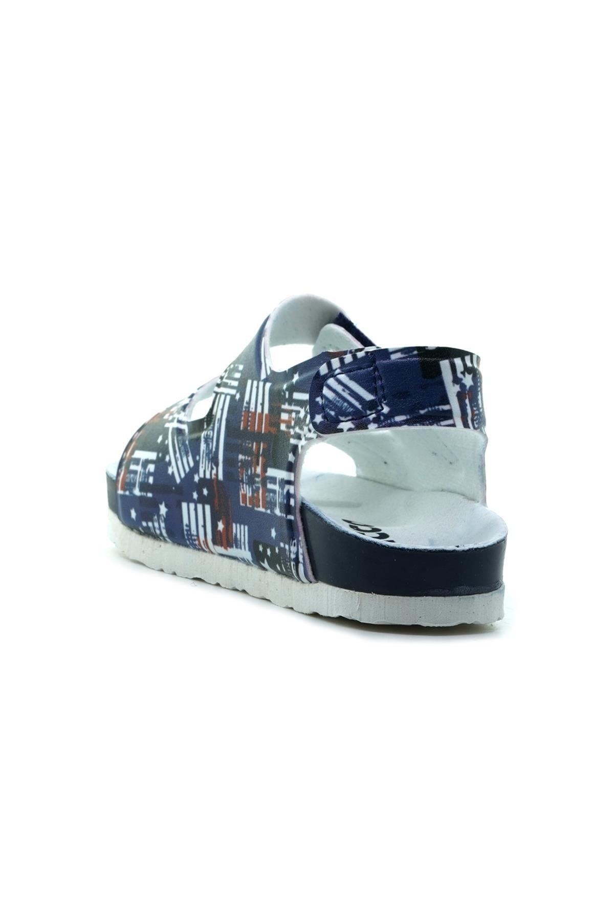 Jiro Iı Erkek Çocuk Desenli Sandalet (22-30) 22y 321.175 Pe / Beden : 30 / Cinsiyet : Erkek