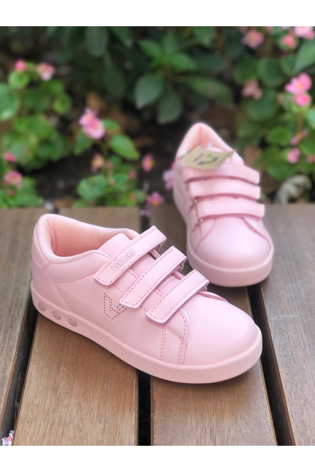 Pembe - Oyo Işıklı Çocuk Sneaker Spor Ayakkabı / Beden : 33 / Cinsiyet : Unisex