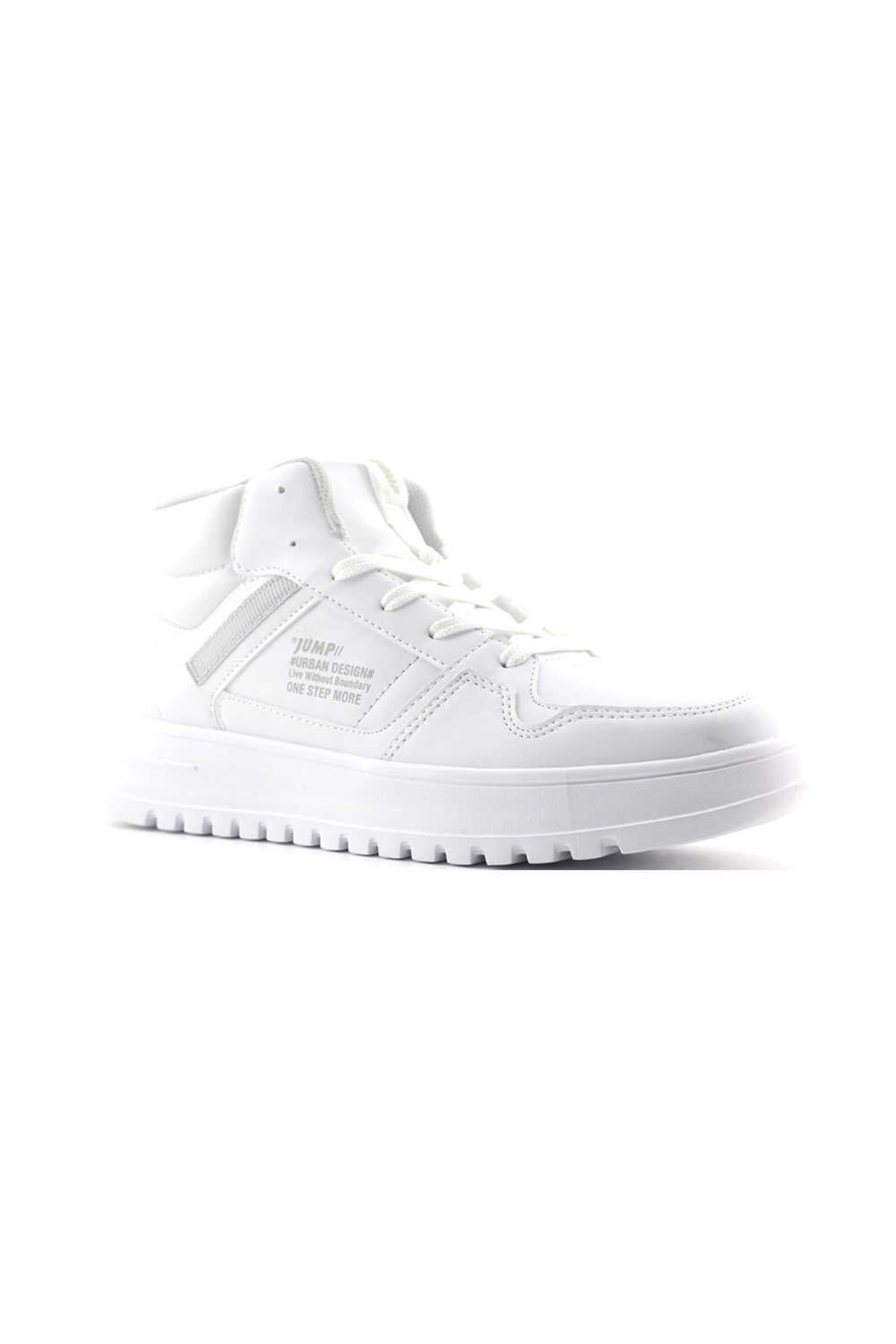 27430 Erkek Spor Ayakkabı-beyaz Beyaz / Beden : 43 / Cinsiyet : Erkek