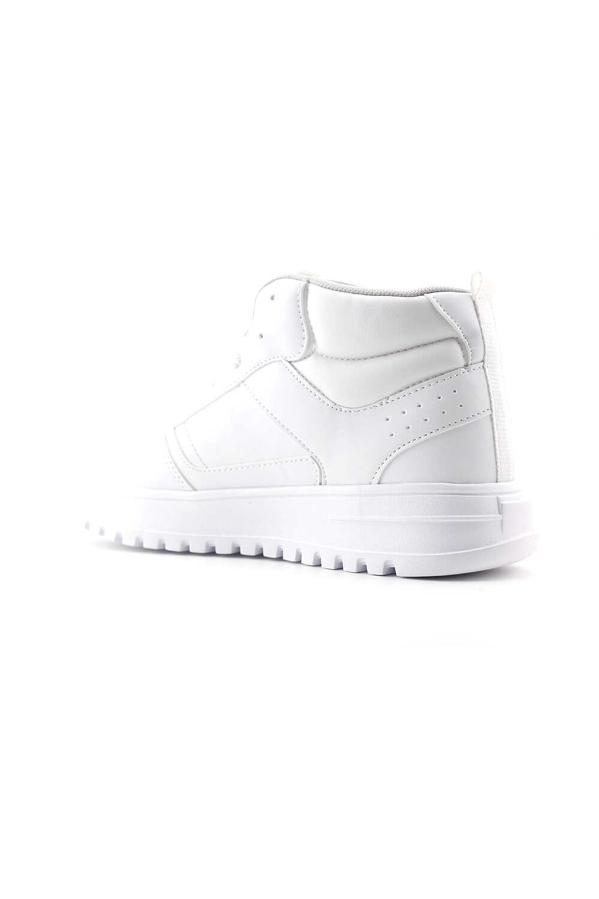 27430 Erkek Spor Ayakkabı-beyaz Beyaz / Beden : 43 / Cinsiyet : Erkek