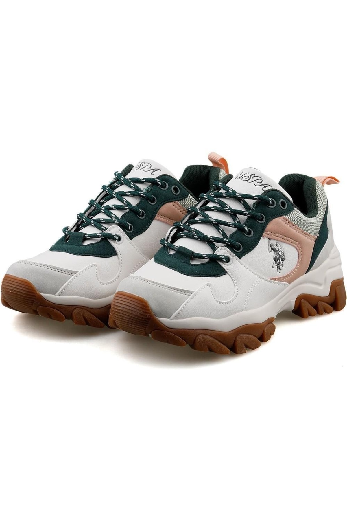 Beyaz - U.s. Polo Assn Tracky Kadın Sneaker Ayakkabı / Beden : 38 / Cinsiyet : Kadın / Kız