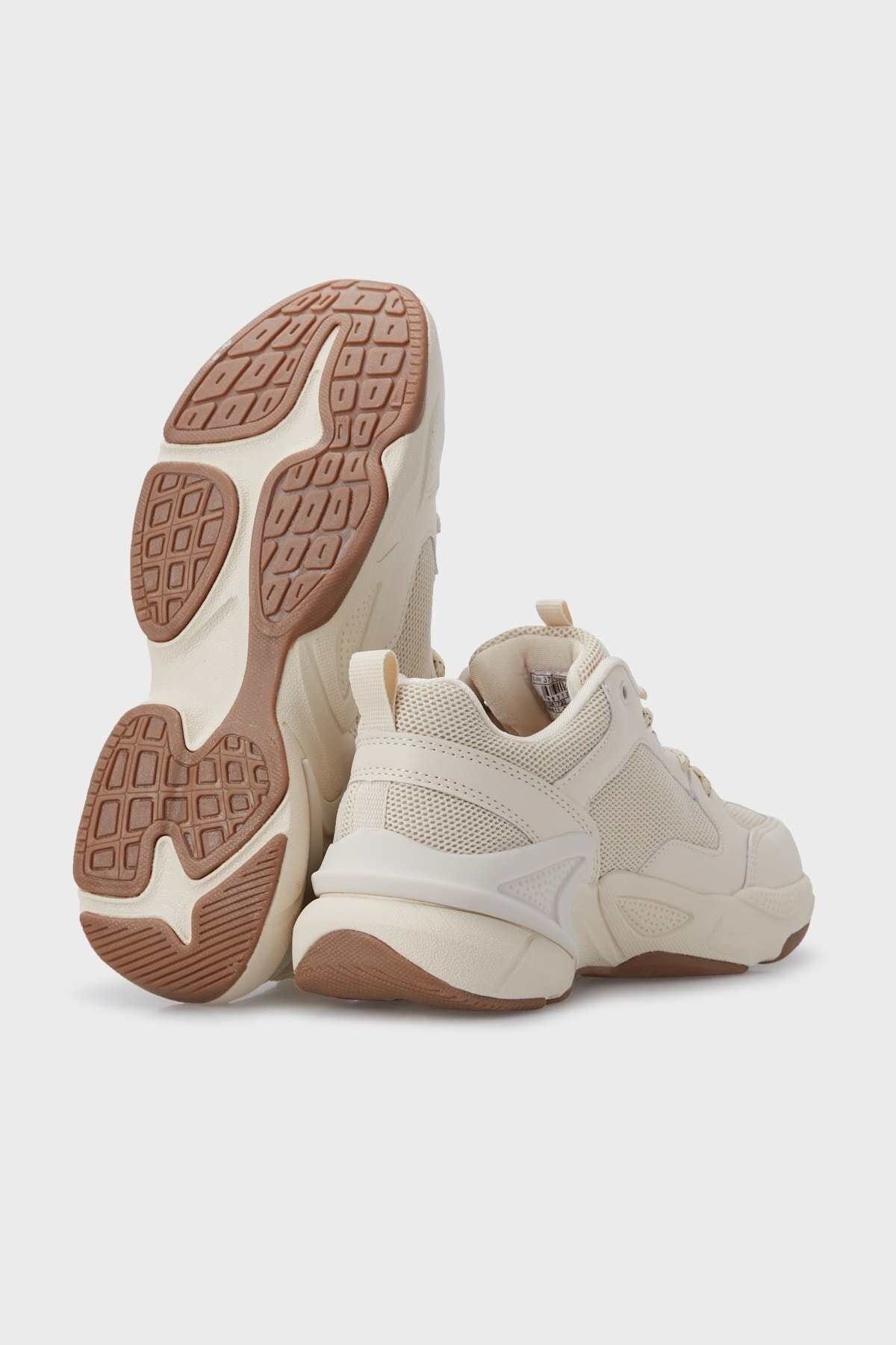 Kadın Bej Sneaker Ayakkabı / Beden : 36 / Cinsiyet : Kadın / Kız